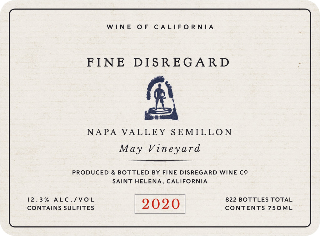 Fine Disregard May Vineyard Semillon 2020 image 0