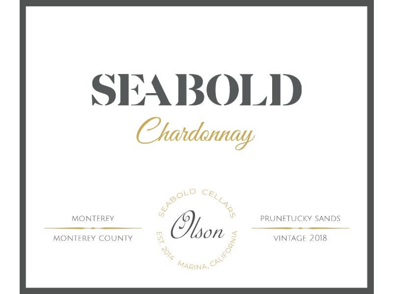 Seabold Olson Chardonnay 2018 image 0