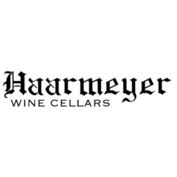 Haarmeyer wine cellars label gothic writing