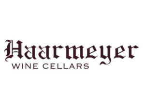 Haarmeyer wine cellars label - old style black writing