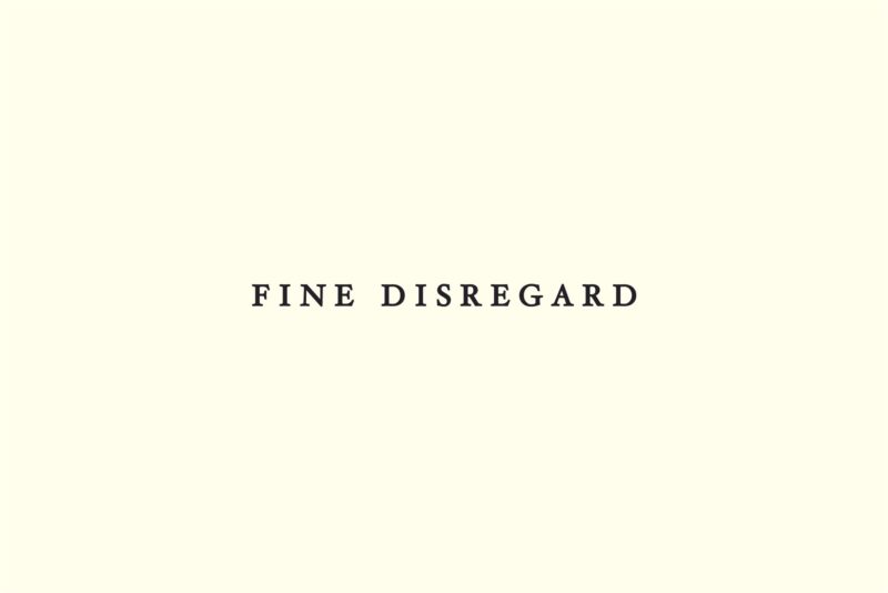 Fine Disregard Napa Valley Semillon 2019