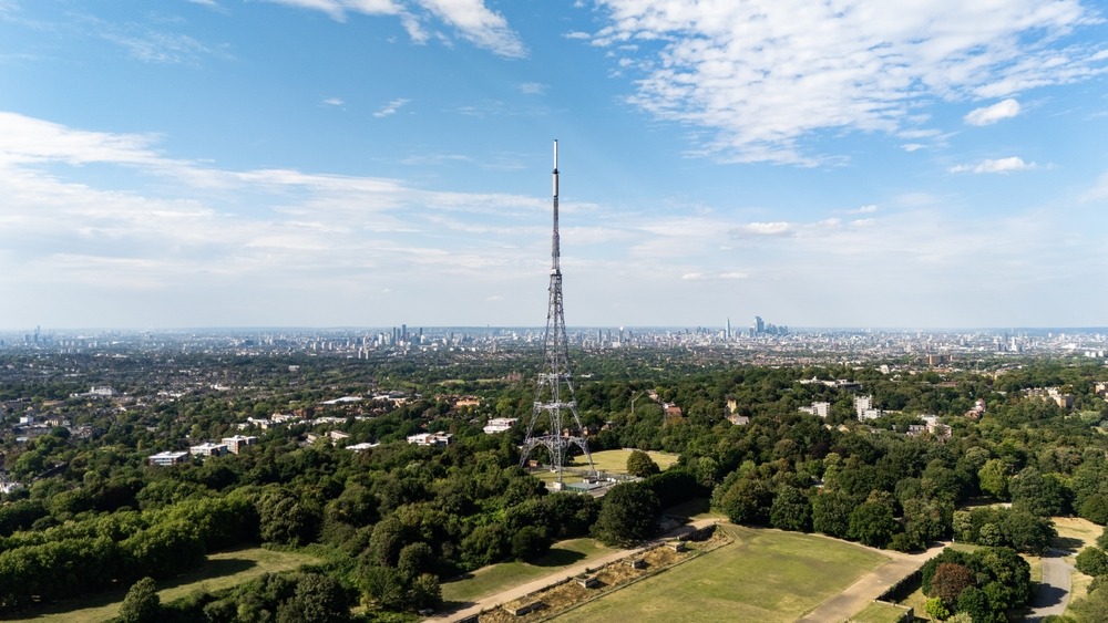 Aerial,Photo,Of,Landmark,In,Crystal,Palace,,London.